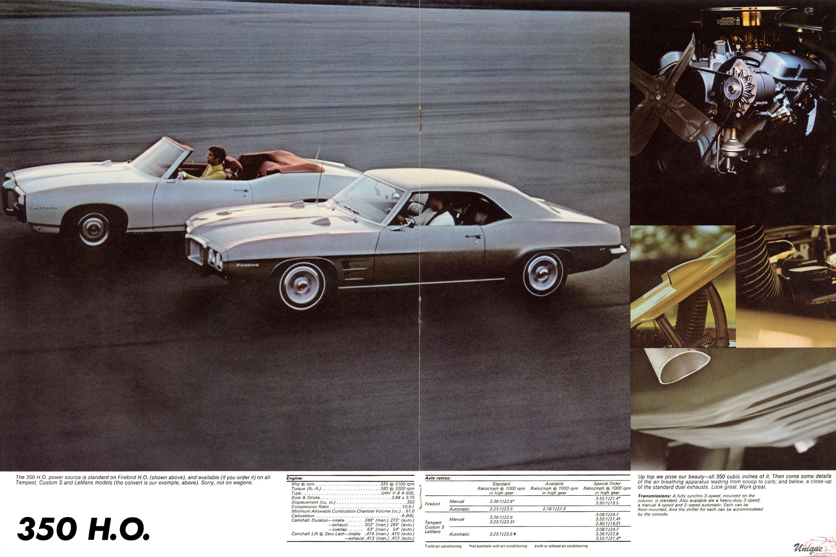 1969 Pontiac Performance Brochure Page 1